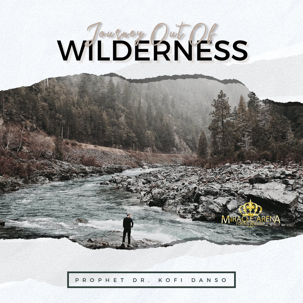 #10477 - Journey Out Of Wilderness - Miracle Arena Bookstore